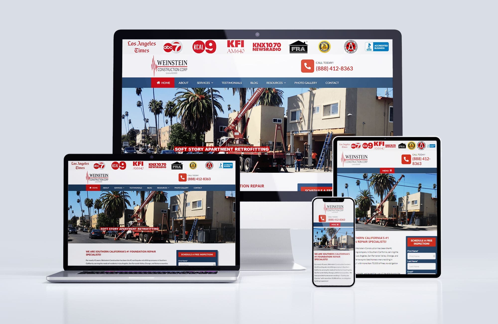 Weinstein Construction SEO and Website Management Weinstein Construction