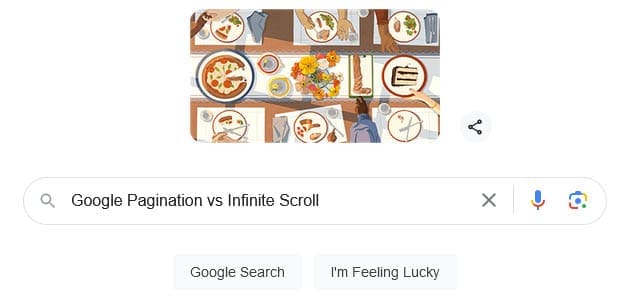 Google pagination vs infinite scroll Google Ditches Infinite Scroll: Returns To Pagination With SEO Implications